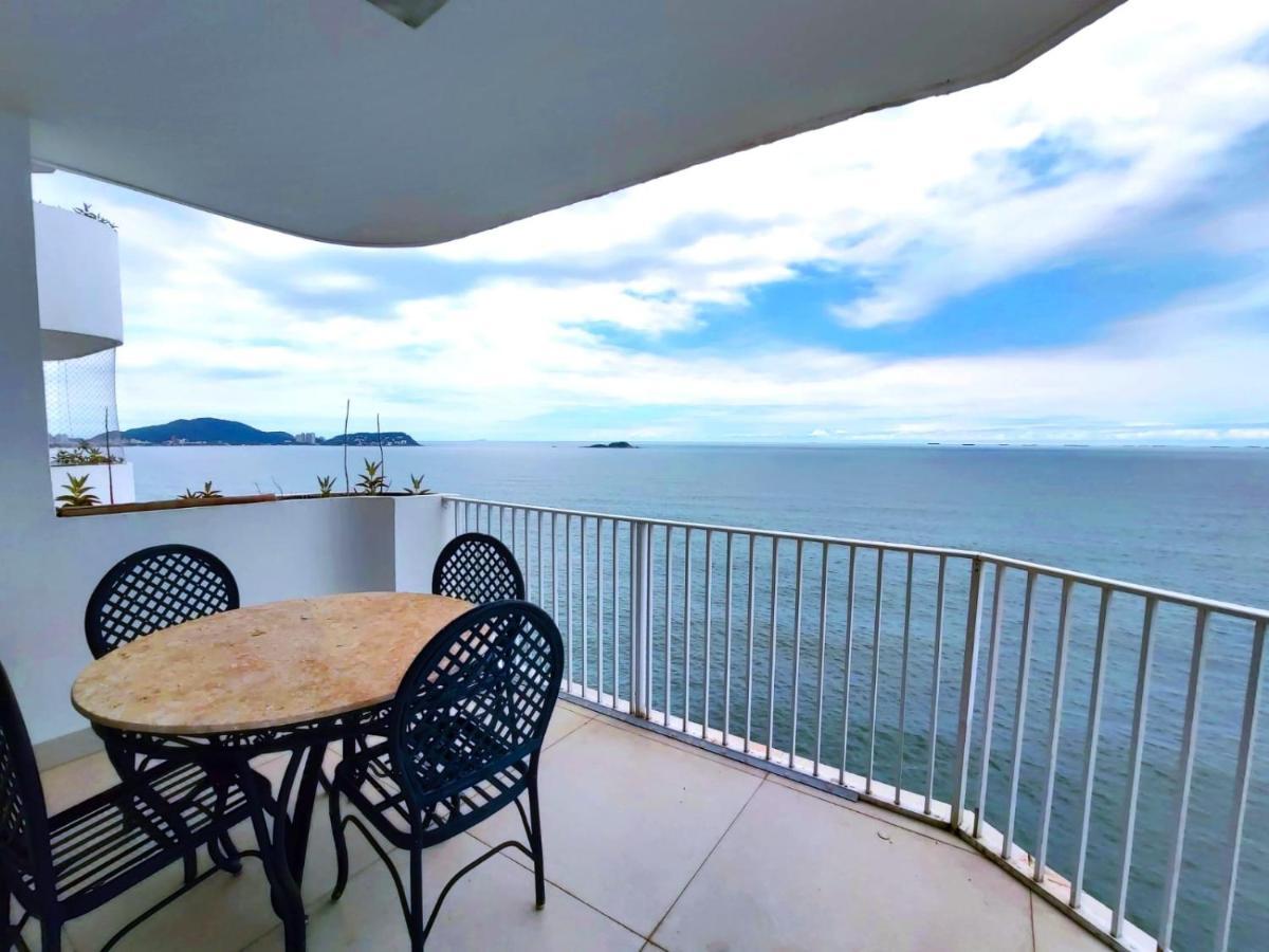 Apartamento Guarujá morro do Maluf de frente ao mar! Esterno foto