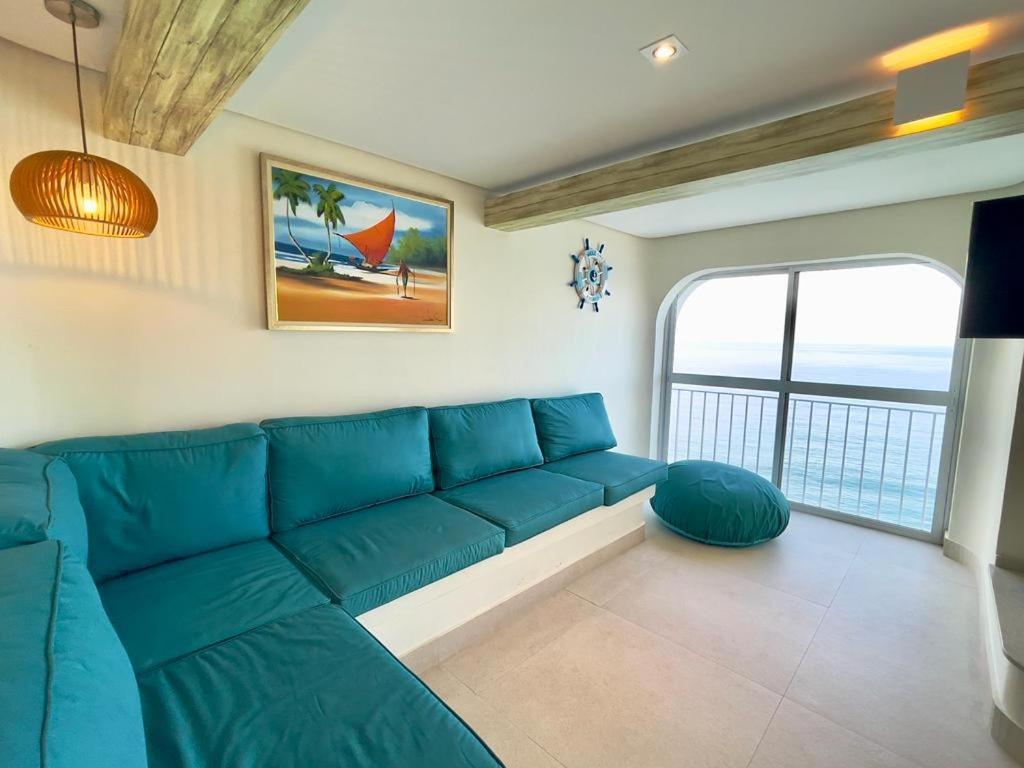 Apartamento Guarujá morro do Maluf de frente ao mar! Esterno foto
