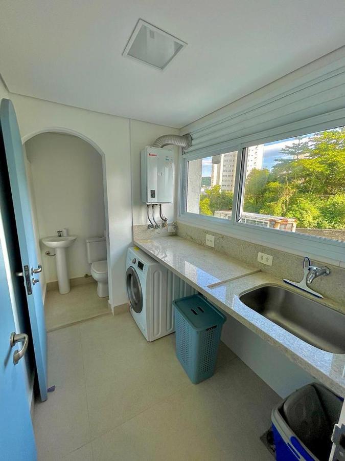 Apartamento Guarujá morro do Maluf de frente ao mar! Esterno foto