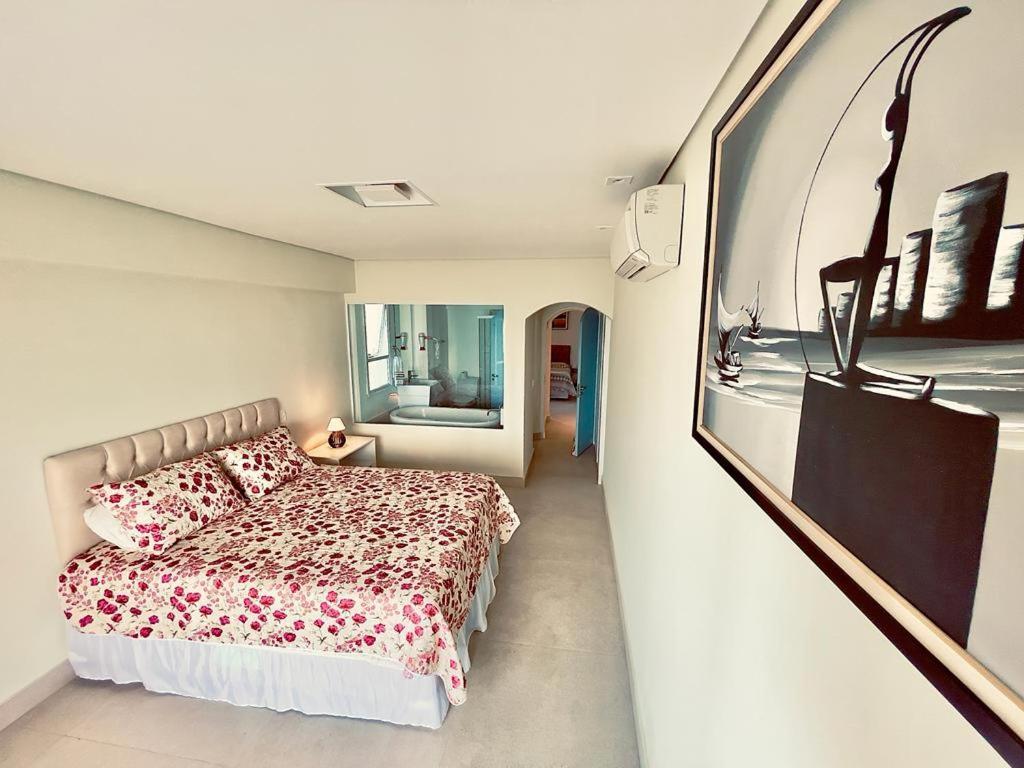 Apartamento Guarujá morro do Maluf de frente ao mar! Esterno foto